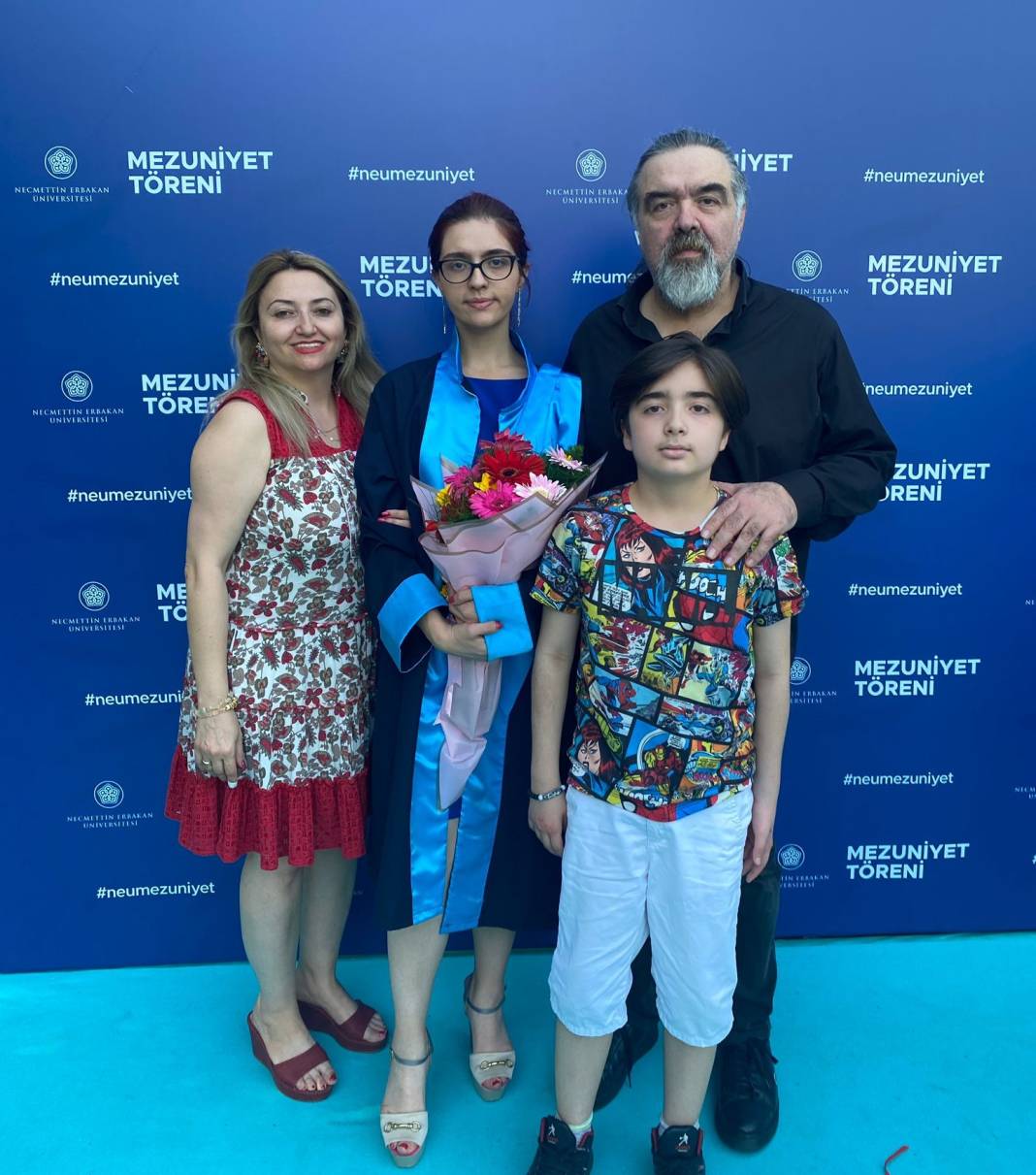 Dargeçit ailesinde mezuniyet sevinci 1